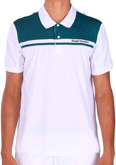 Sergio Tacchini Riflesso Polo Heren wit - XXL