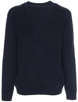 Sergio Tacchini Ronde Hals Trui Lange Mouwen Navy