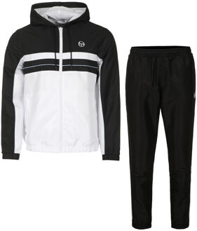 Sergio Tacchini Zwart Hooded Jogging Set Zelma Sergio Tacchini , White , Heren - 2Xl,Xl,L,M,S