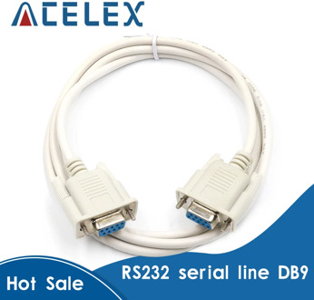 Serial cable male to female/male to male/female to female DB9 serial cable RS232 extension cable about 1.4 meters