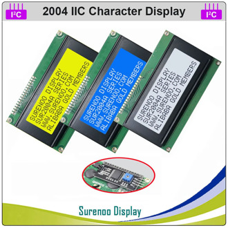 Serial IIC I2C TWI 2004 204 20*4 English & Japanese Character LCD Module Display Panel Screen for Arduino
