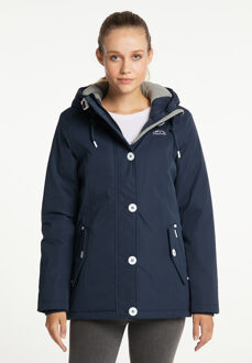 Serie clima Igloo winterjas Dames marine Marineblauw
