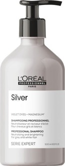 Serie Expert Silver Shampoo voor grijs en gebleekt haar 500ml