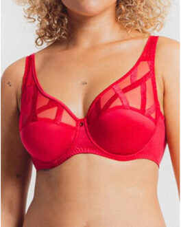 Serie triangel beugel bh 47111 471 rouge a levre - maat 95C Rood