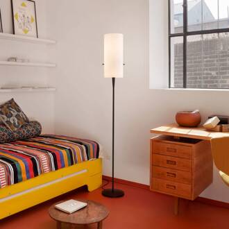 serien.lighting Club M LED vloerlamp, zwart zwart, wit