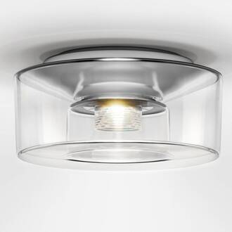 serien.lighting Curling M plafond 2.700K helder glas helder / transparant