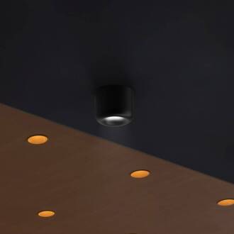 serien.lighting Holle plafond L, zwart