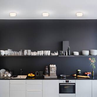 series.lighting Curling M plafond helder/opaal wit, transparant