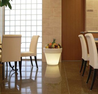 Serralunga 1825 Serralunga Bordato Liscio 68 Wit Verlicht