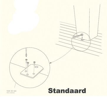 SerraLunga Grond Bevestigingsplaat