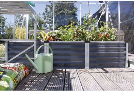 Serre Voor Broeikas/verhoogde Kweekbak Zincalume Geanodiseerd Aluminium Maat S