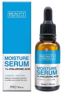 Serum Beauty Formulas 1% Hyaluronic Acid Serum Moisture 30 ml