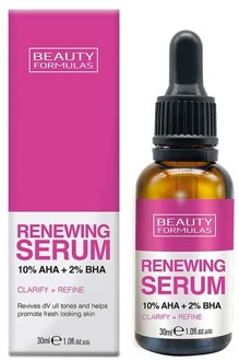 Serum Beauty Formulas Renewing Serum AHA+BHA 30 ml