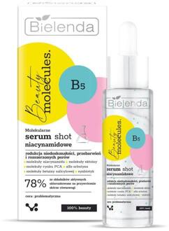 Serum Bielenda Beauty Molecules Molekularne Niacynamidowe Serum Shot 30 g