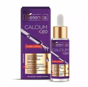 Serum Bielenda Calcium + Q10 Concentrated Active Lifting Anti-wrinkle Day/Night Serum 30 ml