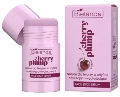 Serum Bielenda Cherry Plump Moisturizing and Smoothing Face Serum Stick 20 g