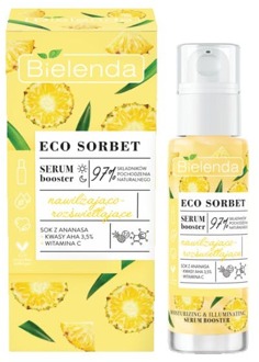 Serum Bielenda Eco Sorbet Pineapple Serum Booster Moisturizing And Brightening 30 ml