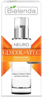 Serum Bielenda Neuro Glicol + Vitamin C Exfoliating Night Face Serum 30 ml