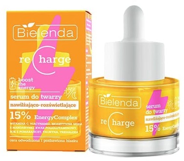 Serum Bielenda RECHARGE Moisturising and Brightening Serum 30 ml