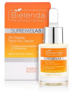 Serum Bielenda Supremelab IS Supremelab Energy Boost 5% Tetra-Vit C Oil Serum 15 ml