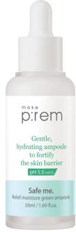 Serum Make P:rem Safe Me. Relief Moisture Green Ampoule 30 ml