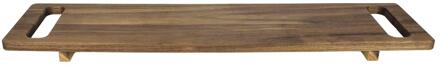Serveerplank acacia 60x12,8cm bruin