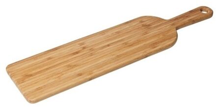 Serveerplank/snijplank van hout 60 x 14 cm
