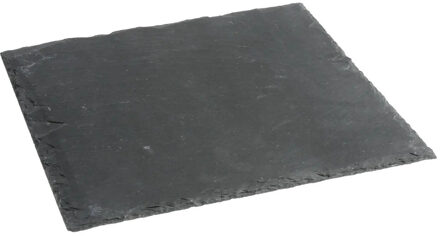 Serveerplankje voor hapjes/fingerfood? - 25 x 25 cm - Leisteen - borrelplank - tapasplank