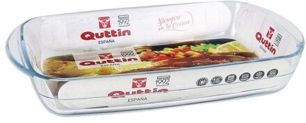 Serveerschaal Quttin 2,2 L Crystal (32,5X20,2X5,2 Cm)