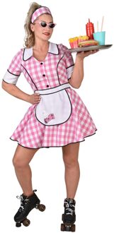 Serveerster Jurk Dames premium Roze