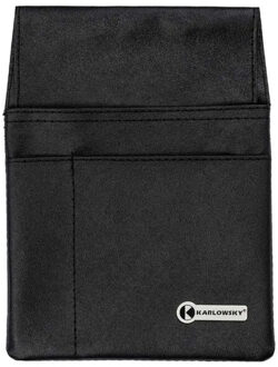 Server's riem doortrekbare bevestigingsholster tas - maat One size Zwart