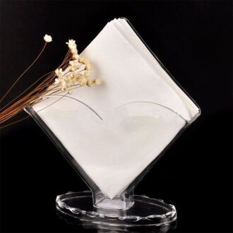 Servet Houder Huishouden Transparant Acryl Box Voor Servetten Home Hotel Creatieve Acryl Tissue Doos Magazijnstelling