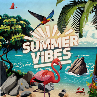 Servetten Hawaii Summer Vibes (16st) Multikleur - Print