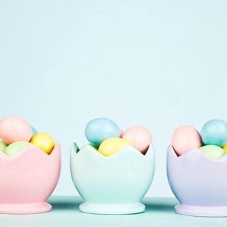 Servetten modern egg