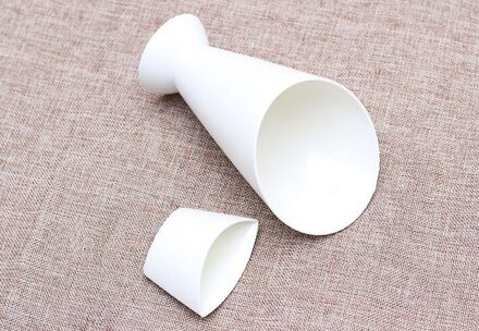 Servies 2 In 1 Franse Fry Cone Met Dompelen Cup Zelf Stand Frieten Chip Cone Houder Thuis Keuken Aardappel tool Snack Kom