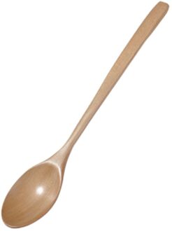 Servies Houten Lepel Vork Bamboe Keuken Kookgerei Gereedschap Soep-Theelepel Servies Soep Scoop Noodle Lepel Посуда D4 Kaki