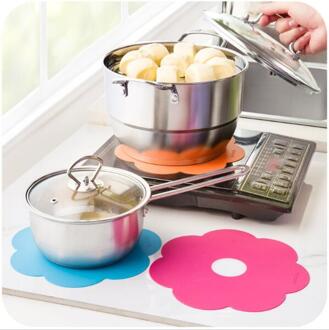 Servies Matten Hittebestendig Siliconen Verwarming Pad Voor Inductie Kookplaat Isolatie Pot Mat Coaster Houder Placemat