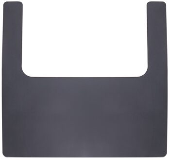 Servies Waterdichte Hittebestendige Kids Baby Tafel Herbruikbare Tafel Mat Antislip Siliconen Hoge Stoel Placemat Draagbare donker grijs