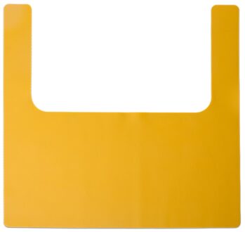 Servies Waterdichte Hittebestendige Kids Baby Tafel Herbruikbare Tafel Mat Antislip Siliconen Hoge Stoel Placemat Draagbare mosterd