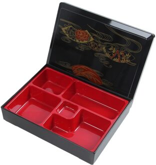 Serviesdoos in Japanse stijl ABS Sushi Sashimi Box Lunchbox 27x21cm Paars