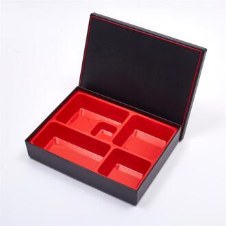 Serviesdoos in Japanse stijl ABS Sushi Sashimi Box Lunchbox 27x21cm Roze