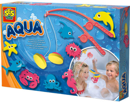 SES Aqua vissen in bad - multikleur