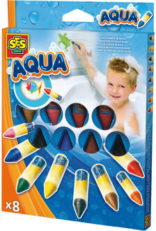 SES Badkleurkrijtjes 8 Kleuren