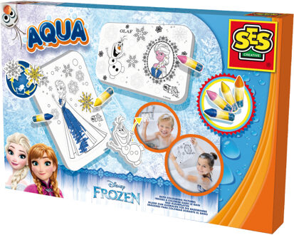 SES  Bath Colouring - Frozen
