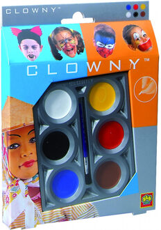SES Clowny schmink 6 kleuren