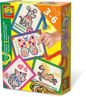 SES Creative Ik Leer borduren Multikleur