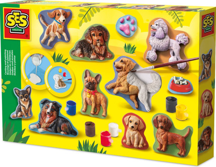 SES Creative SES - Gieten en Schilderen Honden