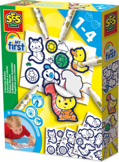 SES Creative SES - My First Stickers Kleuren