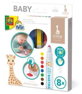 SES Creative Sophie la girafe - Babymarkers Multikleur