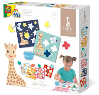 SES Creative Sophie la girafe - Sticking shapes Multikleur